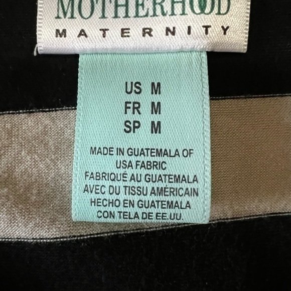 Motherhood Maternity crewneck pullover ruched sides Size M - Picture 3 of 4